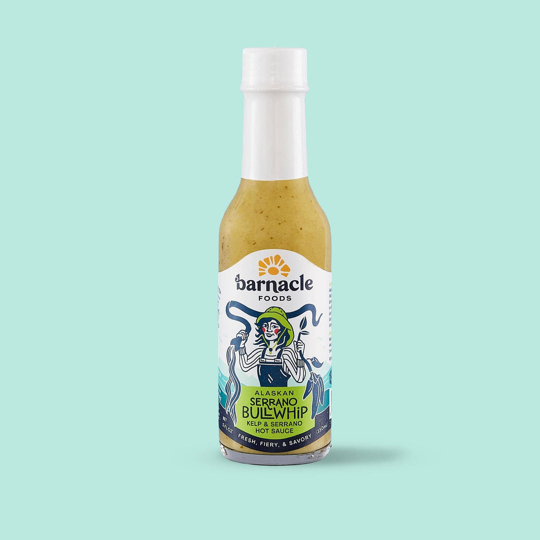 Serrano Bullwhip Hot Sauce - Black Box BBQ