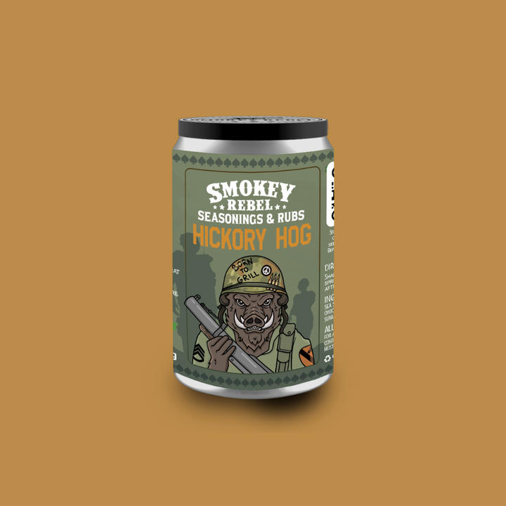 Hickory Hog Pork Rub: Mini - 70g - Black Box BBQ