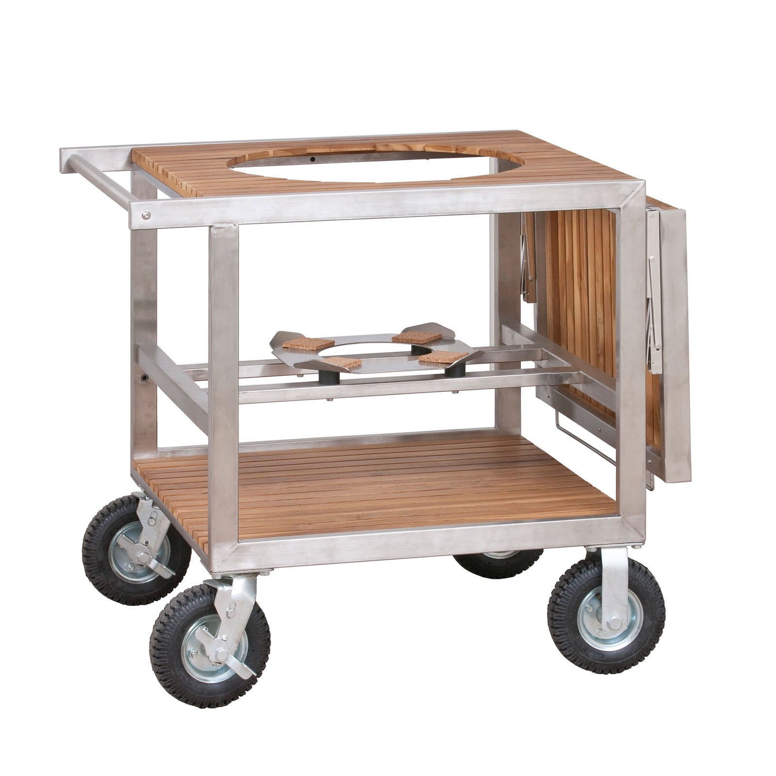 Monolith Buggy with Side Shelf - Black Box BBQ