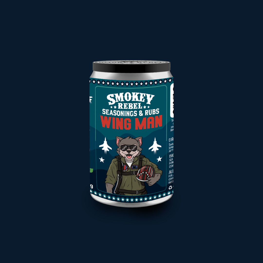 Wingman Wing Rub: Mini - 80g - Black Box BBQ