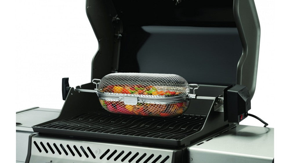 Napoleon Stainless Steel Rotisserie Basket - Black Box BBQ