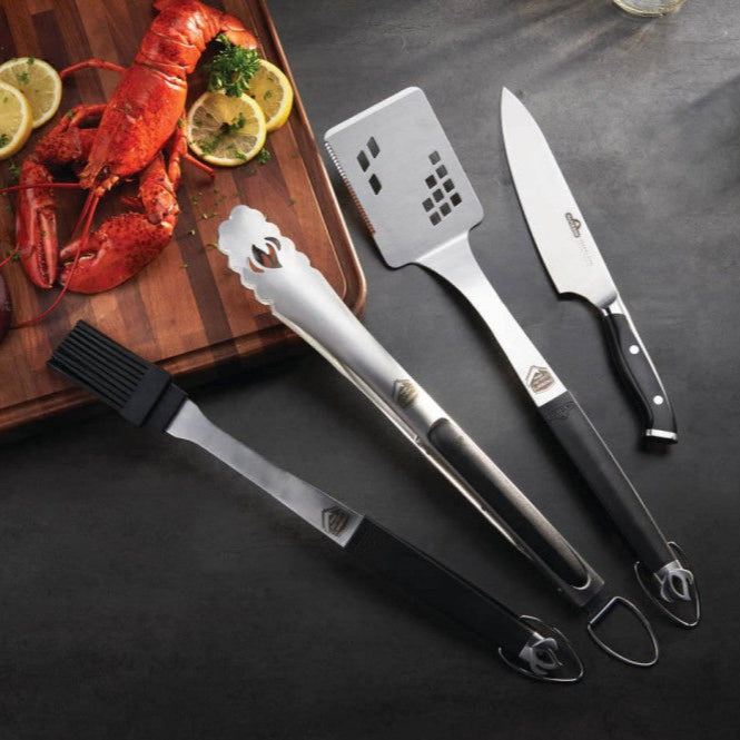 Napoleon President's Limited Edition 4pc Toolset - Black Box BBQ