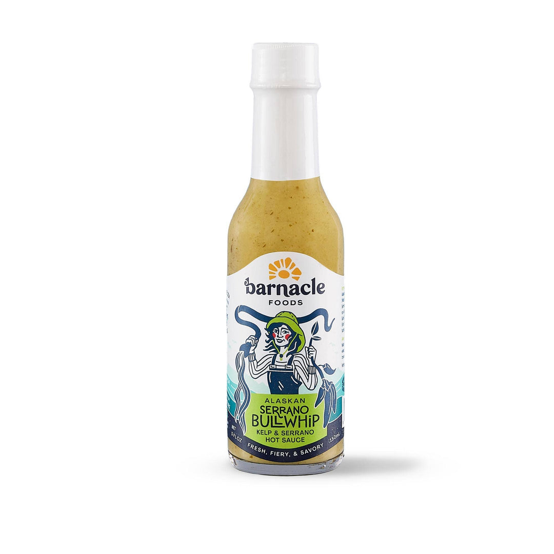 Serrano Bullwhip Hot Sauce - Black Box BBQ