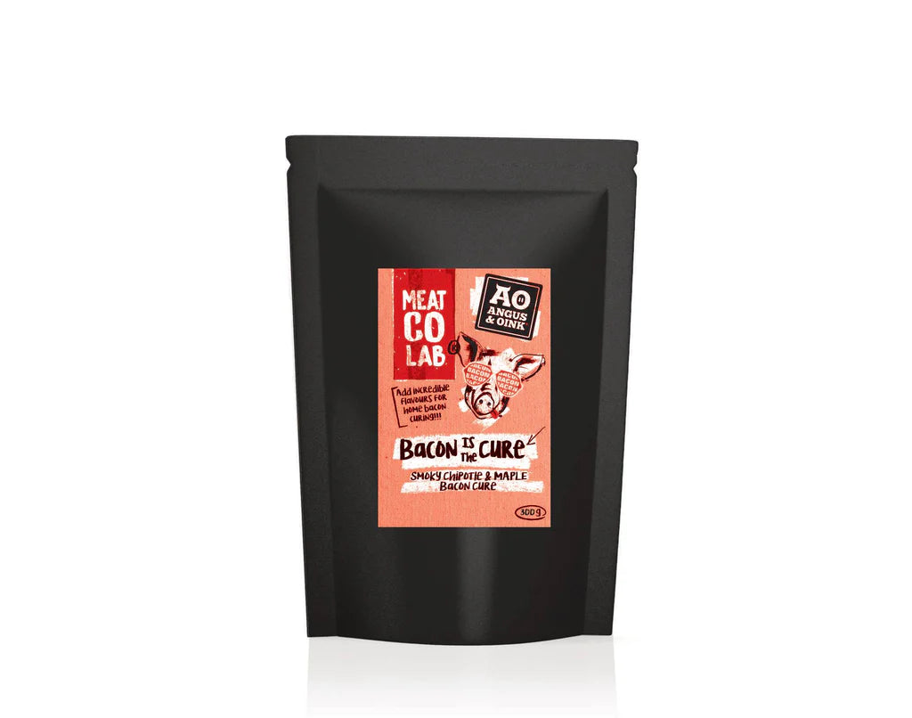 Sweet Maple Chipotle Bacon Cure - Black Box BBQ