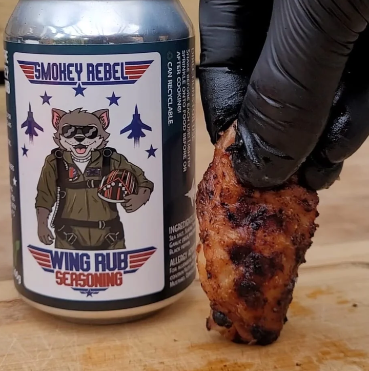 Wingman Wing Rub: Mini - 80g - Black Box BBQ