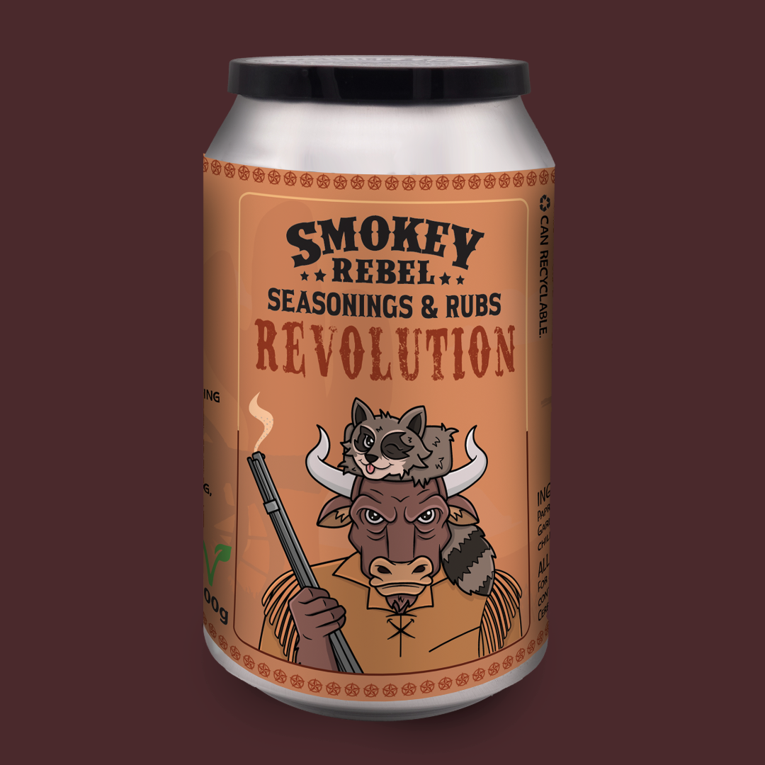 Revolution Beef Rub: Mini - 80g - Black Box BBQ