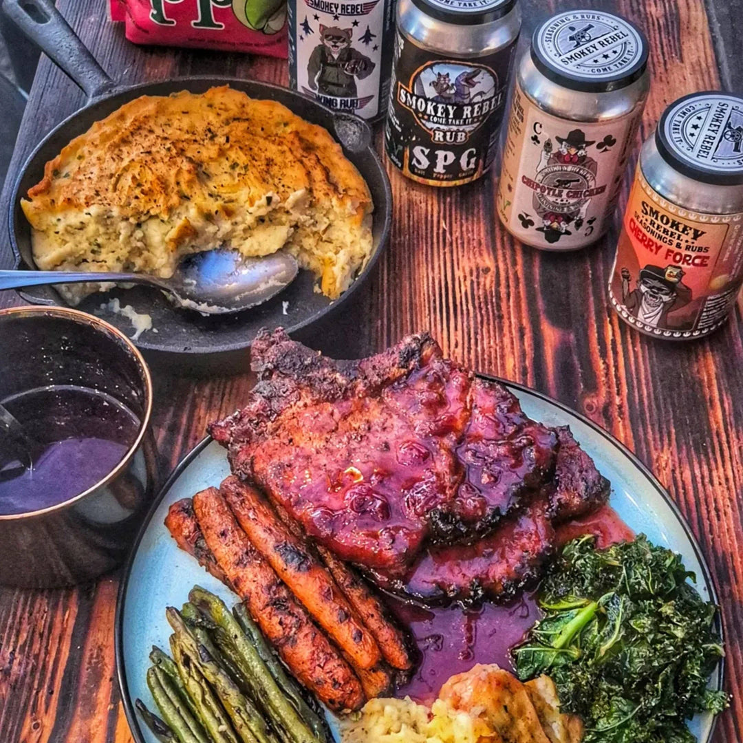 Cherry Force BBQ rub: Mini - 80g - Black Box BBQ