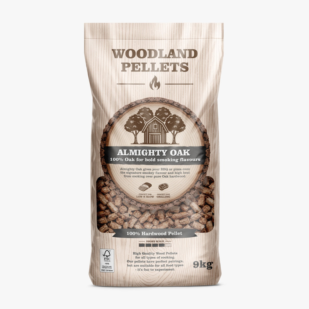 Woodland Pellets: Almighty Oak 9KG Bag