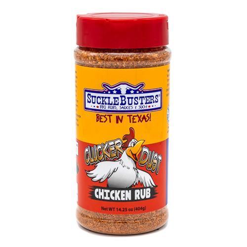 Suckle Busters Clucker Dust Chicken Rub - 404g - Black Box BBQ