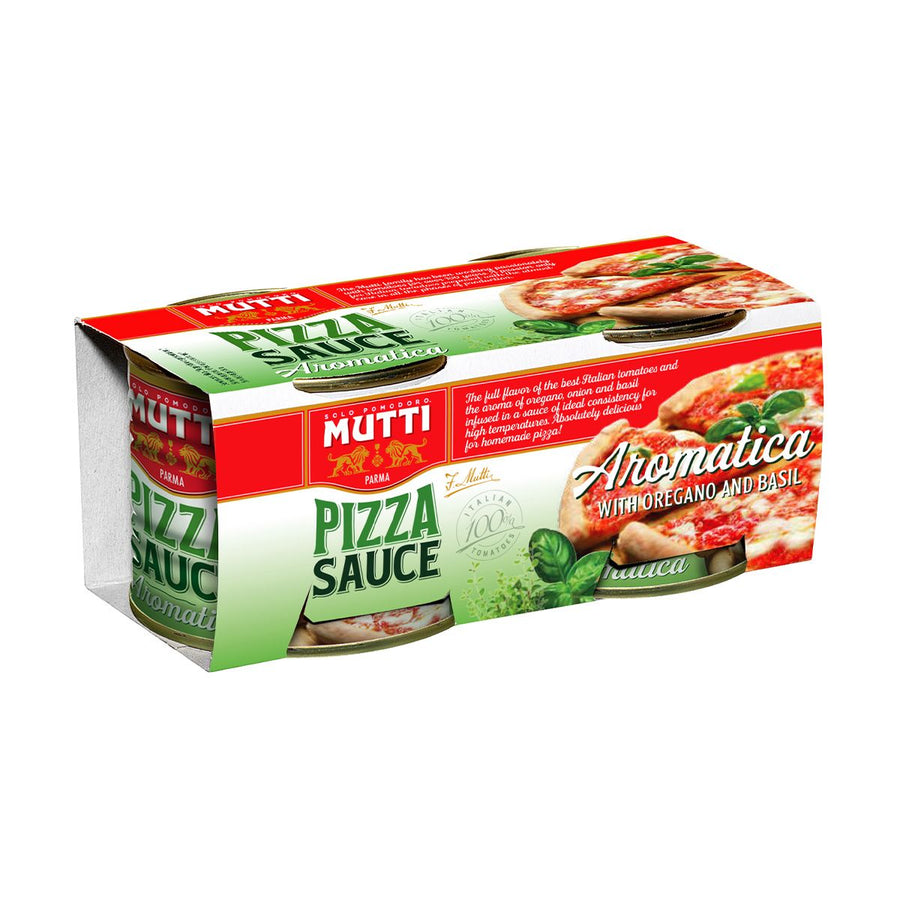 Mutti Aromatica Pizza Sauce- 2x 210g Twin Pack - Black Box BBQ