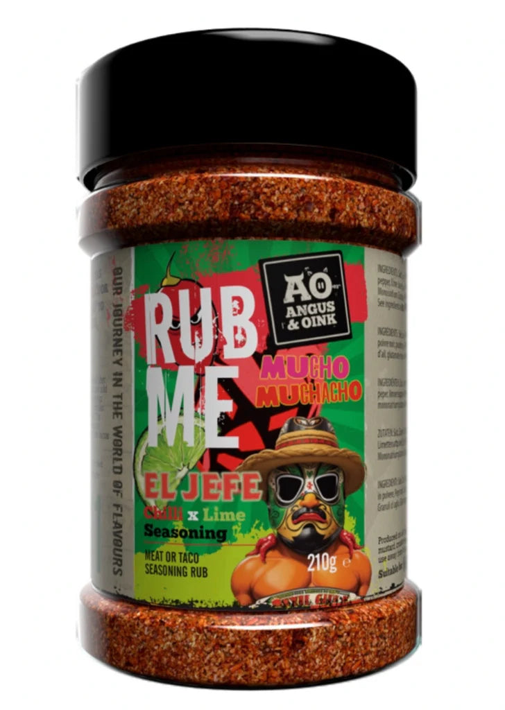 El Jefe Chilli X Lime Seasoning - Black Box BBQ