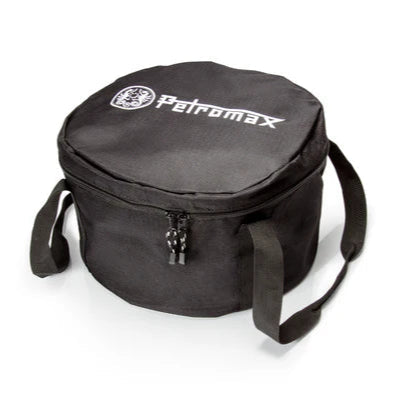 Black carrying bag with Petromax logo on a white background