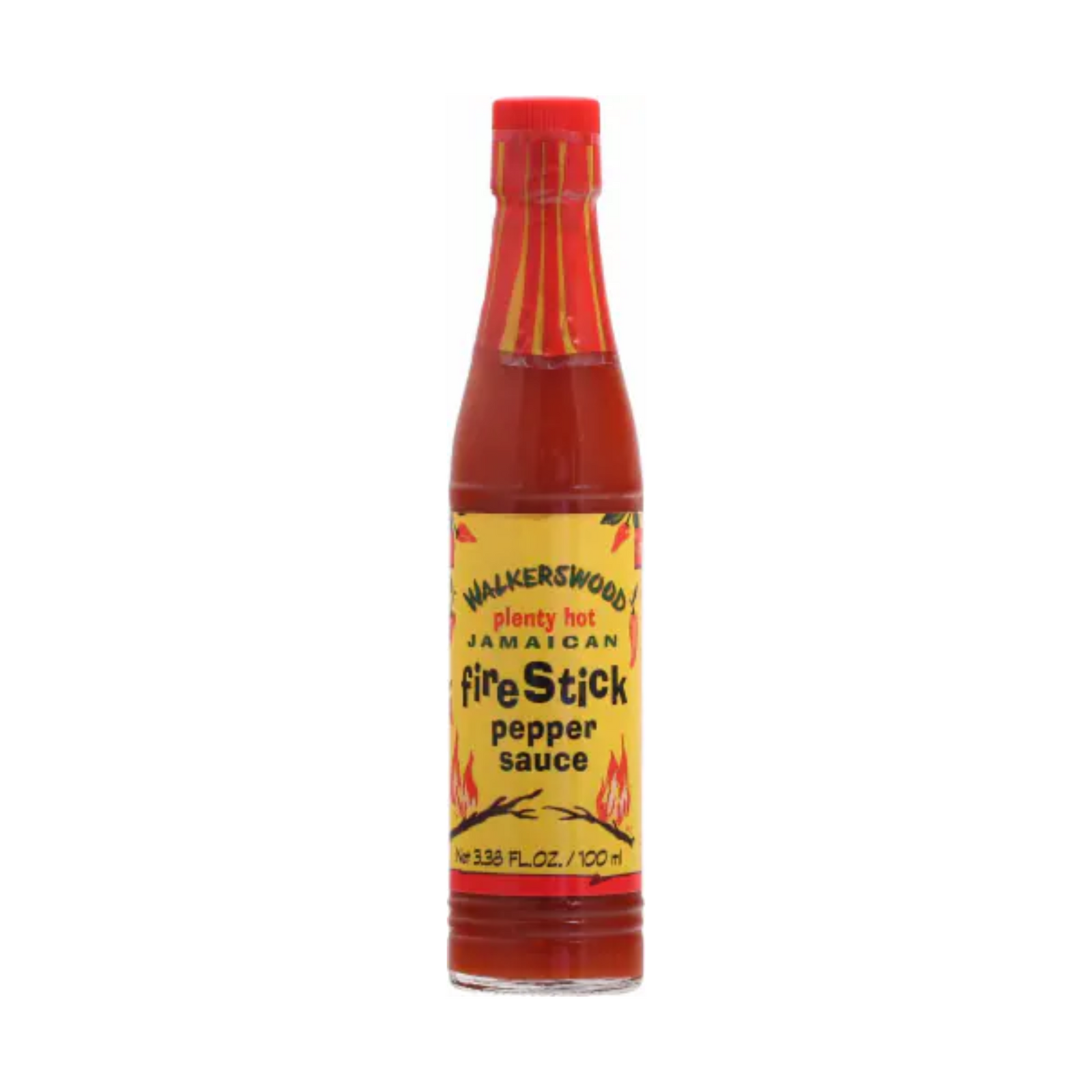 Walkerswood Fire Stick Pepper Sauce 100ml - Black Box BBQ
