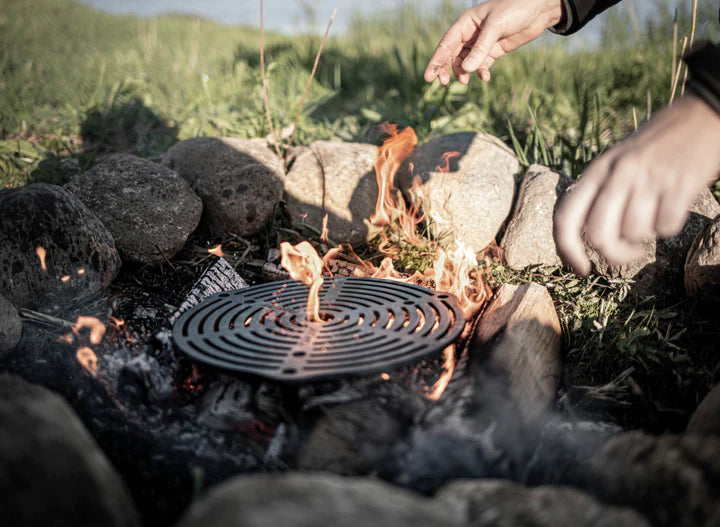 Petromax Cast Iron Stack Grate - Large - Black Box BBQ