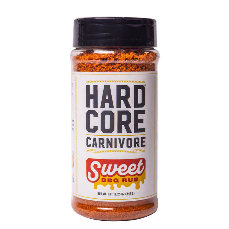 Hardcore Carnivore Sweet BBQ Rub - 347g