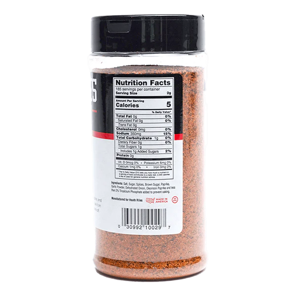Heath Riles BBQ Hot Rub - 16oz