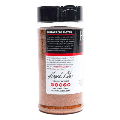 Heath Riles BBQ Hot Rub - 16oz