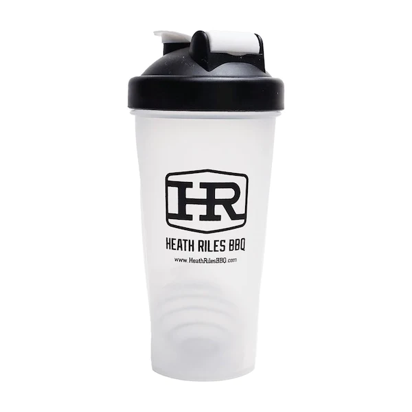 Heath Riles BBQ Injection Mixing Shaker Bottle - 600ml (20 fl oz) - Black Box BBQ
