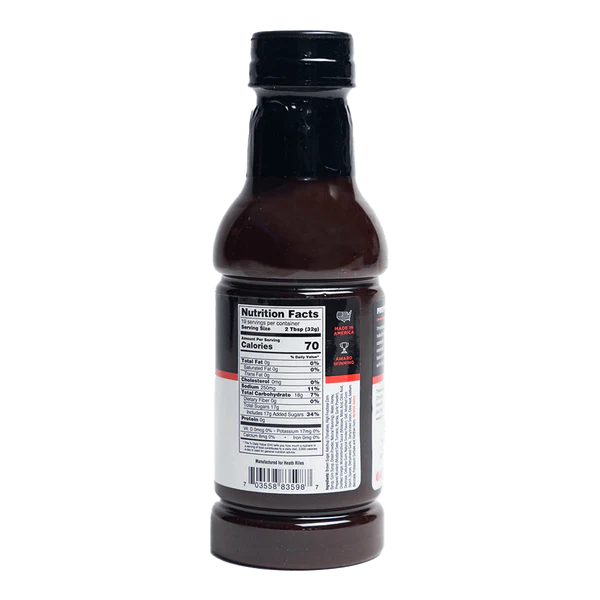 Heath Riles BBQ Sweet BBQ Sauce - 473ml (16oz) - Black Box BBQ