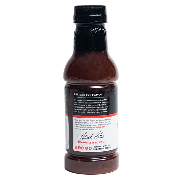 Heath Riles BBQ Tangy Vinegar BBQ Sauce - 510g (18oz)