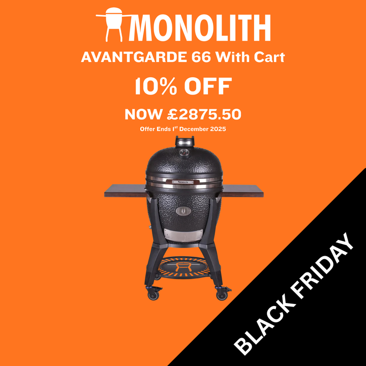 Monolith Avantgarde 66cm Kamado Grill With Cart