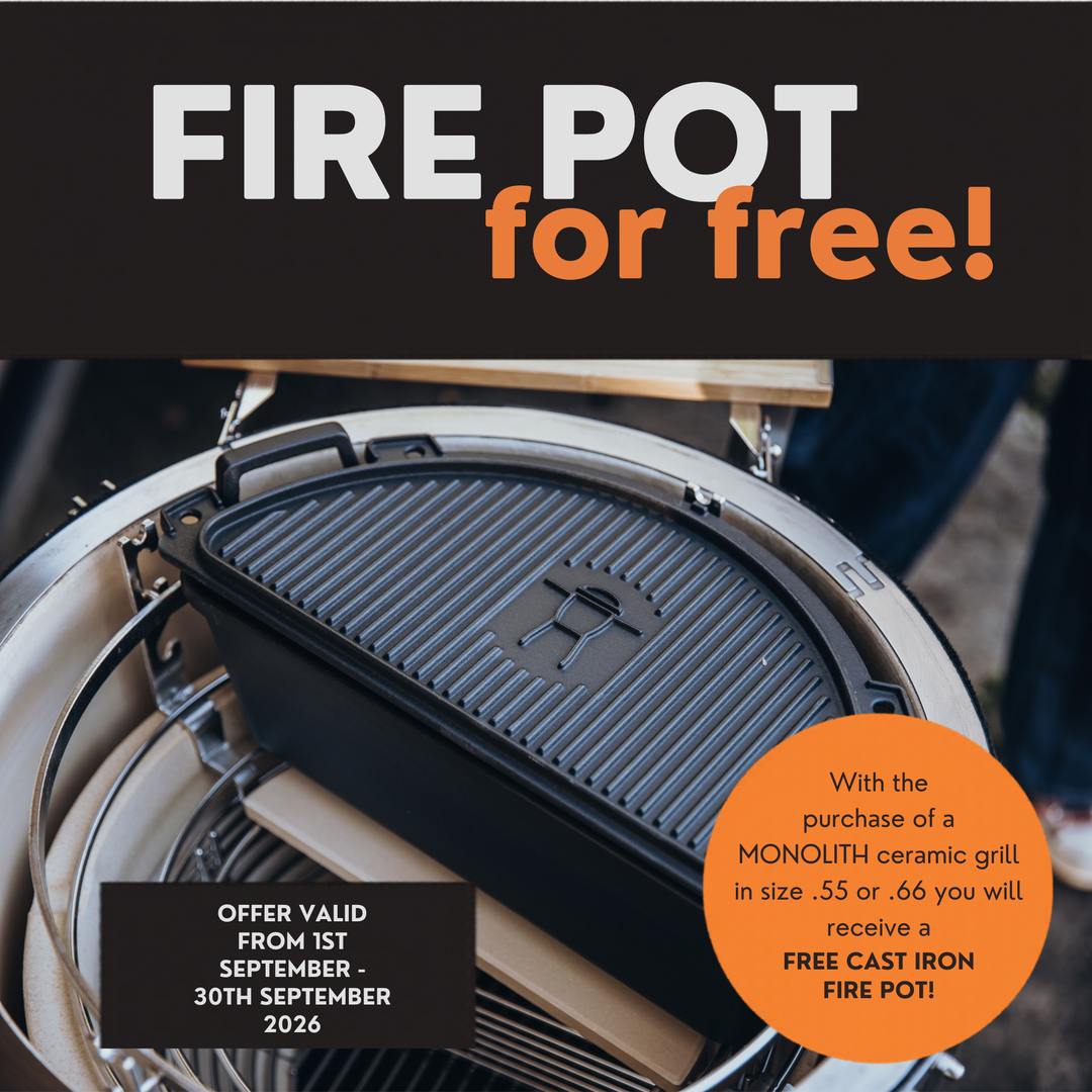 Monolith Avantgarde 55 Kamado Grill Starter Set