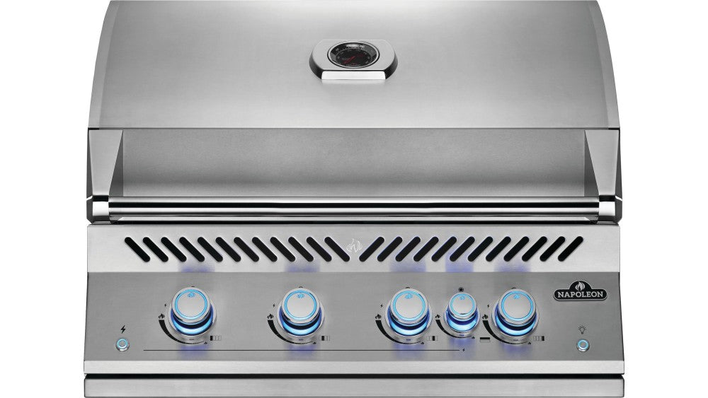 Napoleon BIG32RBPSS 700 Series Built In Gas BBQ - Free Rotisserie & Cover - Black Box BBQ
