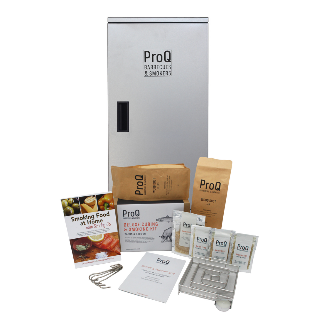 ProQ Cold Smoking & Curing Kit Bacon and Salmon Deluxe With Cold Smoking Cabinet