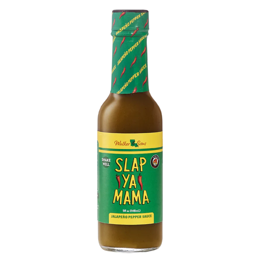 Slap Ya Mama Jalapeno Pepper Sauce- 148ml - Black Box BBQ