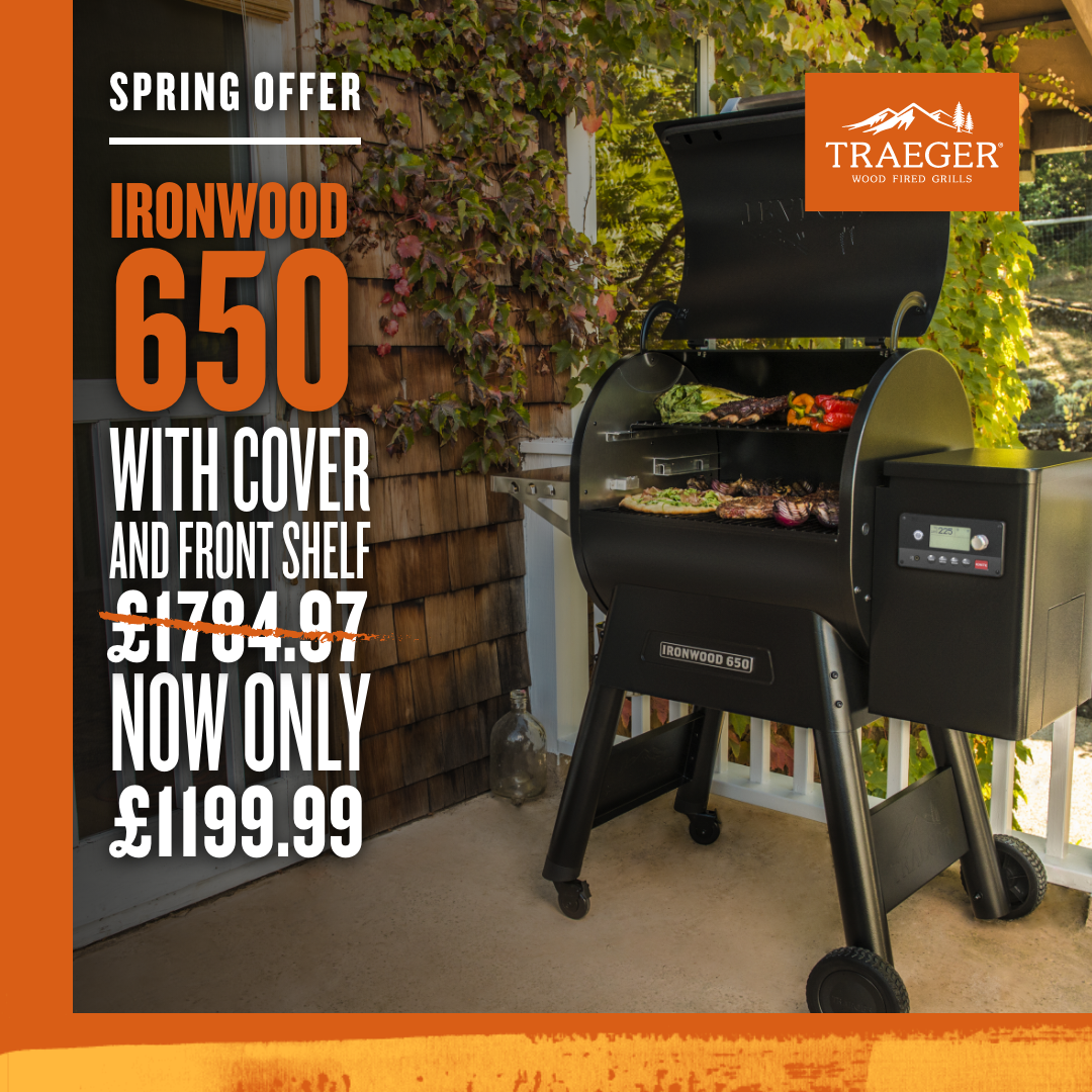 Traeger Ironwood 650 With D2 WiFIRE Controller