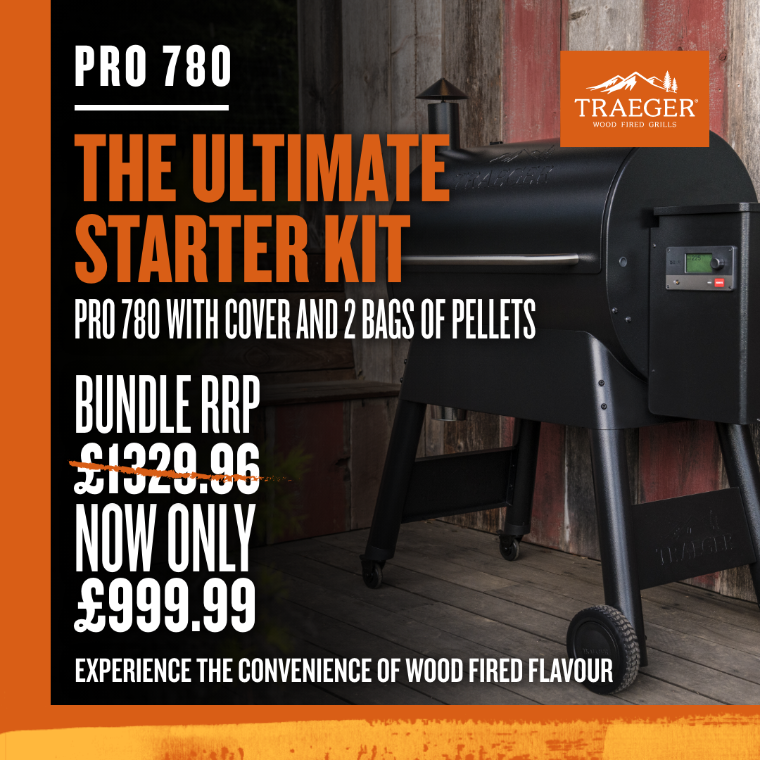 Traeger Pro D2 780- With Cover and 2x Pellets