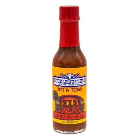 SuckleBusters Texas Heat Chipotle Pepper Sauce - 148ml (5fl oz)