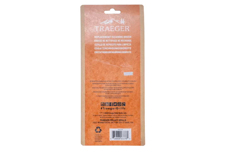Traeger Replacement BBQ Cleaning Brush Heads (2 Pack)
