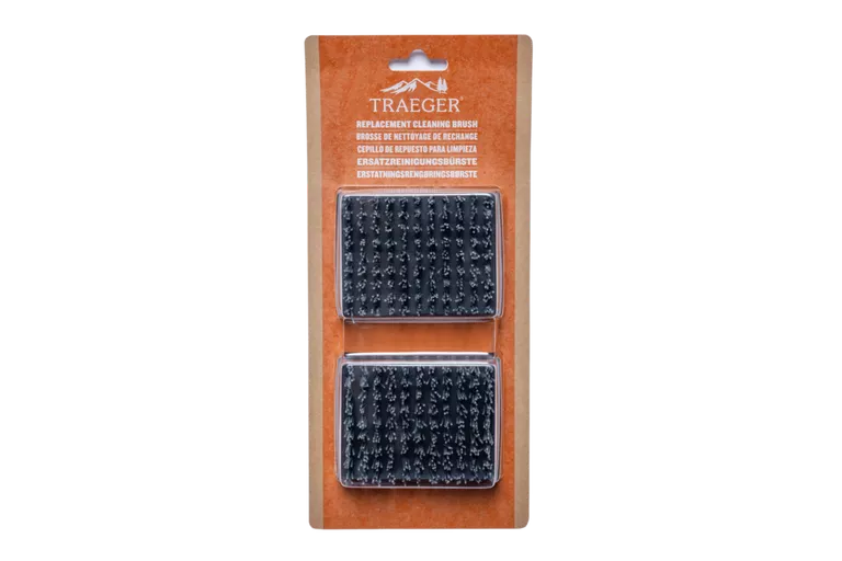 Traeger Replacement BBQ Cleaning Brush Heads (2 Pack)