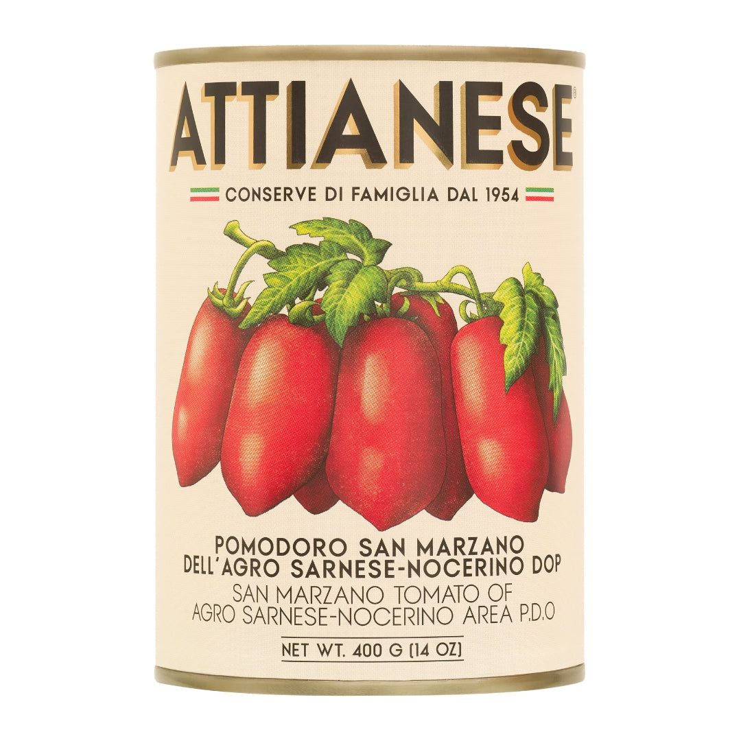 Attianese San Marzano Peeled Tomatoes 400g