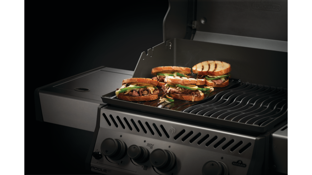 Napoleon Enamelled Cast Iron Griddle - Rogue 425,525,625 - 56426 - Black Box BBQ