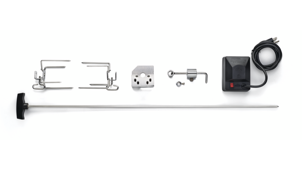 Napoleon Rotisserie Kit - for PRO Charcoal Kettle 18-inch and 22-inch Models - Black Box BBQ