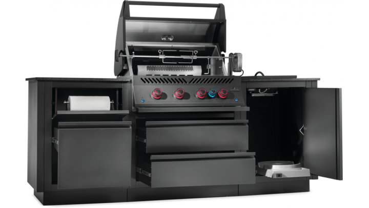 Napoleon Oasis Compact 105 Outdoor Kitchen - Free Cover & Rotisserie