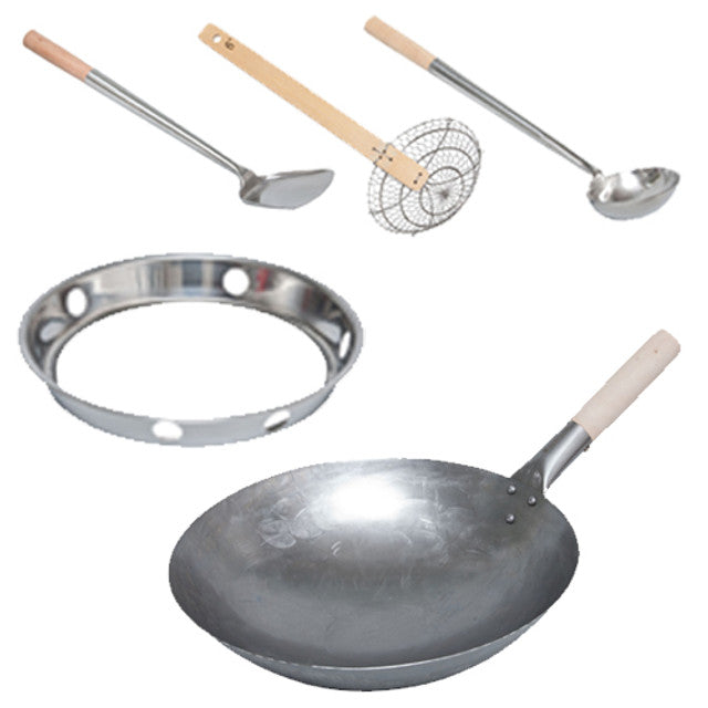 Monolith Wok Set - Black Box BBQ