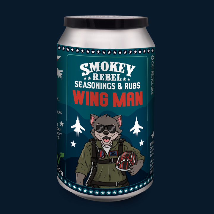 Wingman Wing Rub: Mini - 80g - Black Box BBQ
