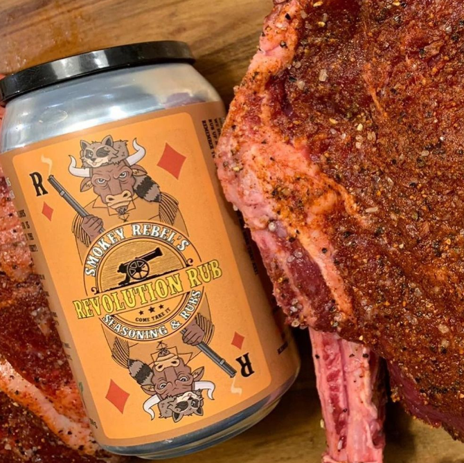 Revolution Beef Rub: Mini - 80g - Black Box BBQ