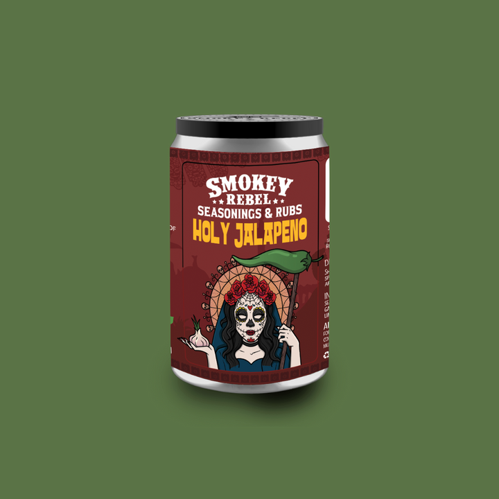 Holy Jalapeno Fajita Seasoning: Mini - 80g - Black Box BBQ