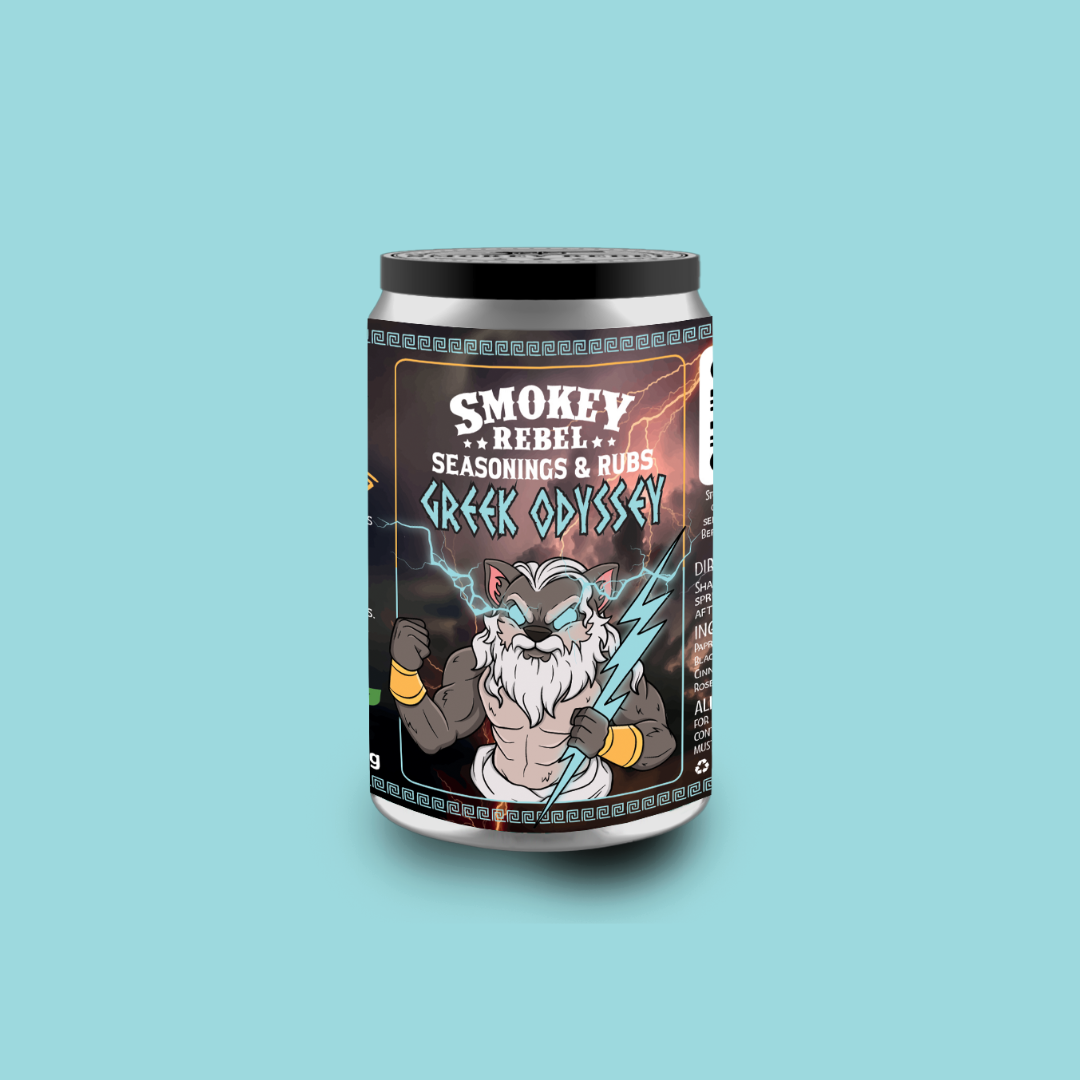 Greek Odyssey Gyros Rub: Mini - 80g - Black Box BBQ