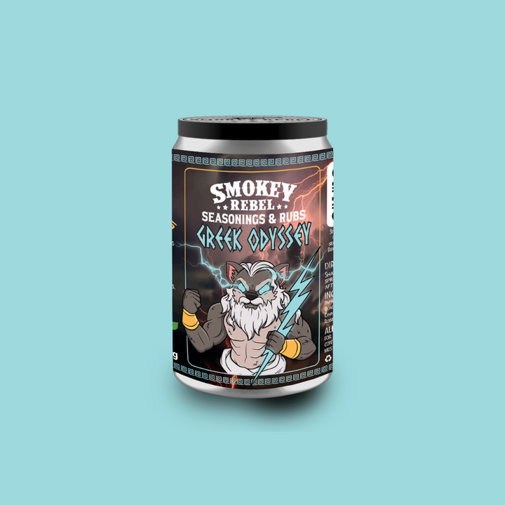 Greek Odyssey Gyros Rub: Mini - 80g - Black Box BBQ