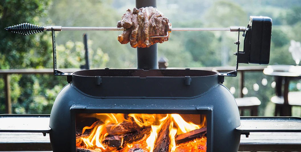 Ozpig Big Pig- Rotisserie Kit - Black Box BBQ