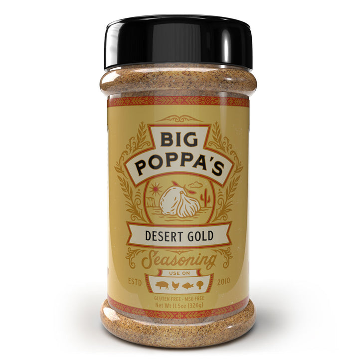 Big Poppa's Smokers 'Desert Gold' Rub - 326g - Best Before 17/12/2023