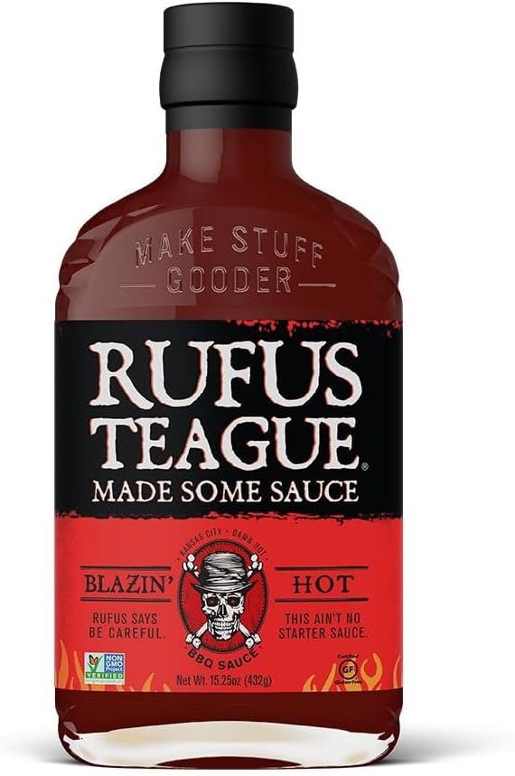Rufus Teague Blazin' Hot BBQ Sauce - Black Box BBQ