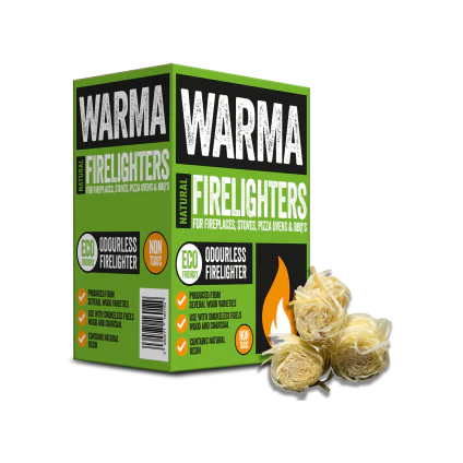 Warma Natural Firelighters - Black Box BBQ