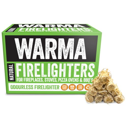 Warma Natural Firelighters - Black Box BBQ