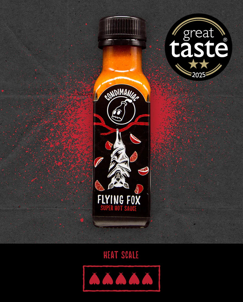Condimaniac Flying Fox Super Hot Sauce